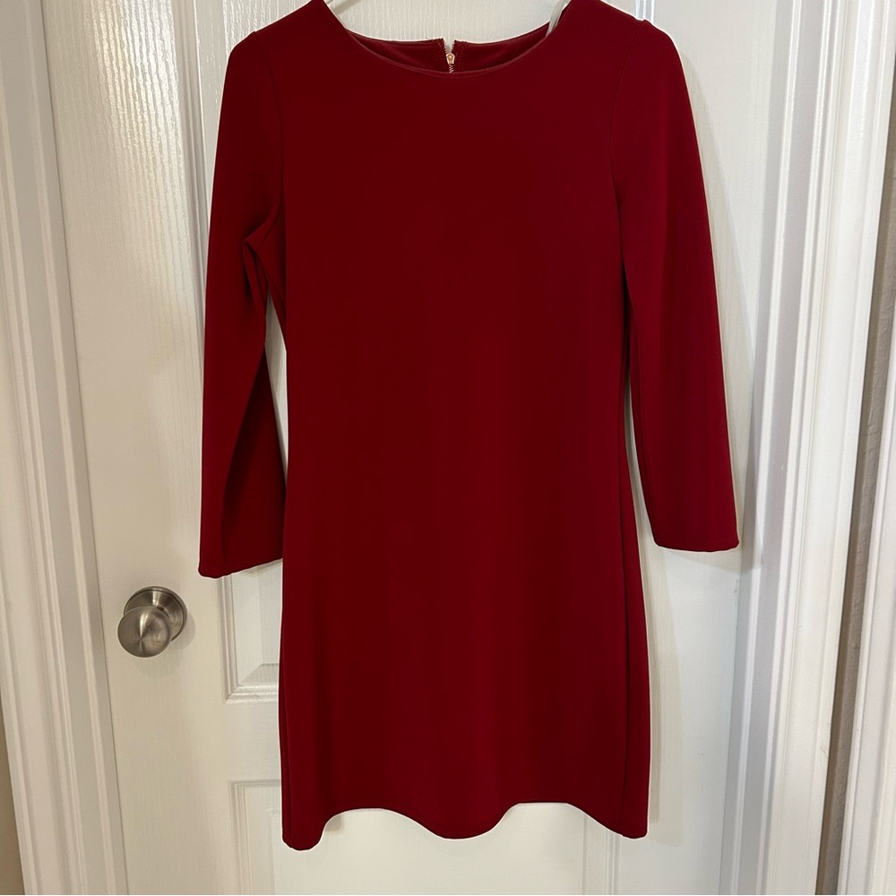 Elegant Red Women's Dress